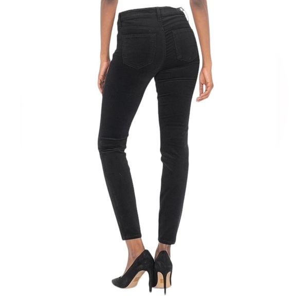 Kut From The Cloth- Diana Skinny Petite Corduroy Pant in Black - Picture 1 of 16